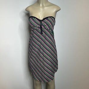 Roxy striped dress medium
